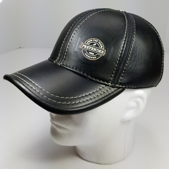 PRETENDER UK ALLSEASON LEATHER CAP W/ EAR FLAPS - Picture 2 of 8